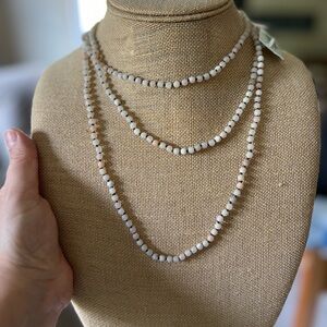 NWT beaded rope necklace
